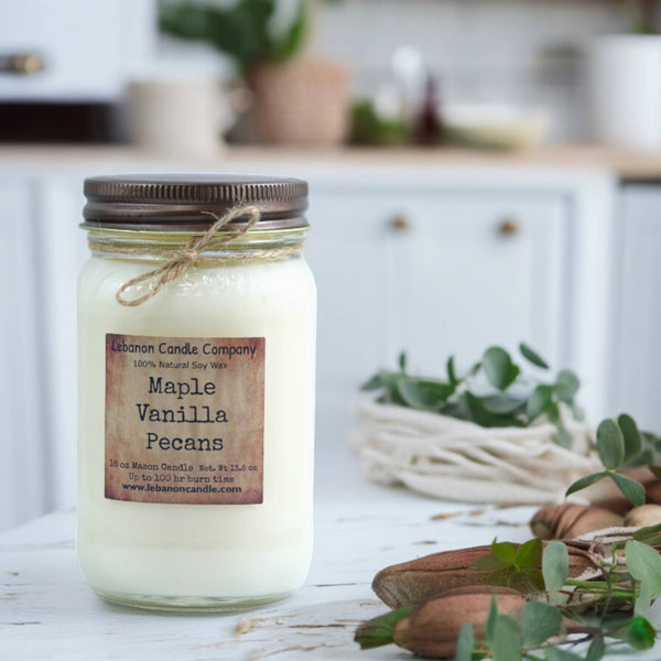 Maple Vanilla Pecans: Candle