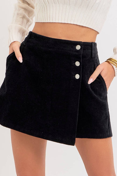 CORDUROY SKORT