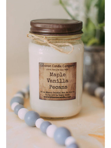 Maple Vanilla Pecans: Candle