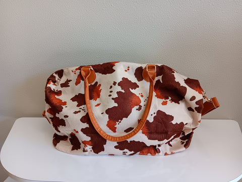 Cow Print Weekender