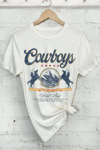 COWBOYS WILD WEST GRAPHIC TSHIRTS