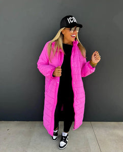 Pink Puffer Jacket