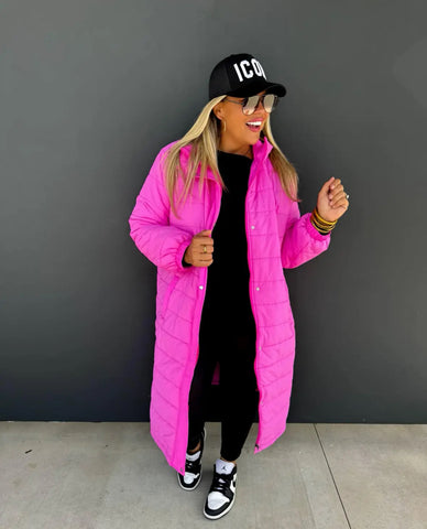 Pink Puffer Jacket