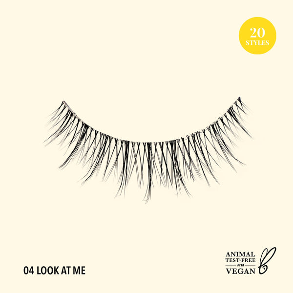 Natural Effect Bionic Vegan Faux Lashes (004, Look at me)