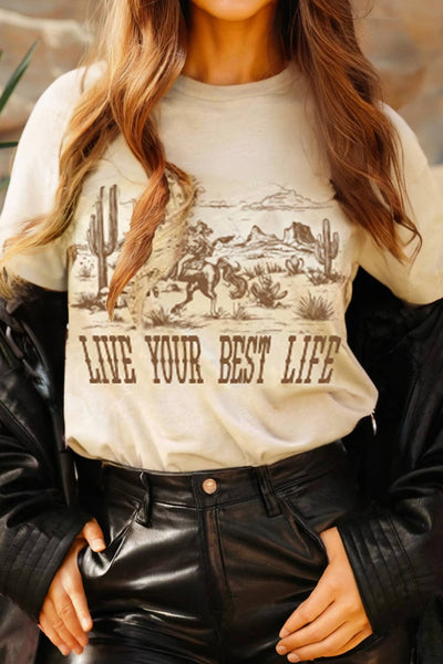 Live Your Best Life Graphic Tee