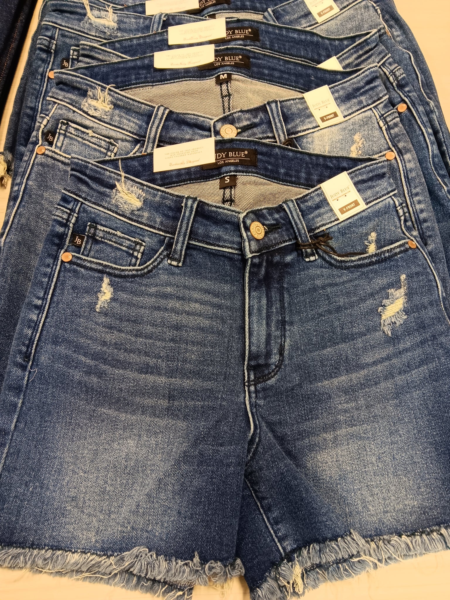 Judy Blue High Waist V-Front Shorts