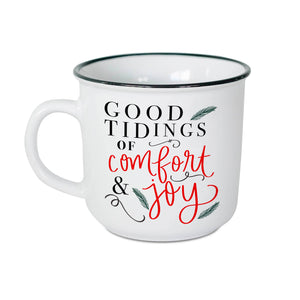 Good Tidings of Comfort and Joy Campfire Coffee Mug