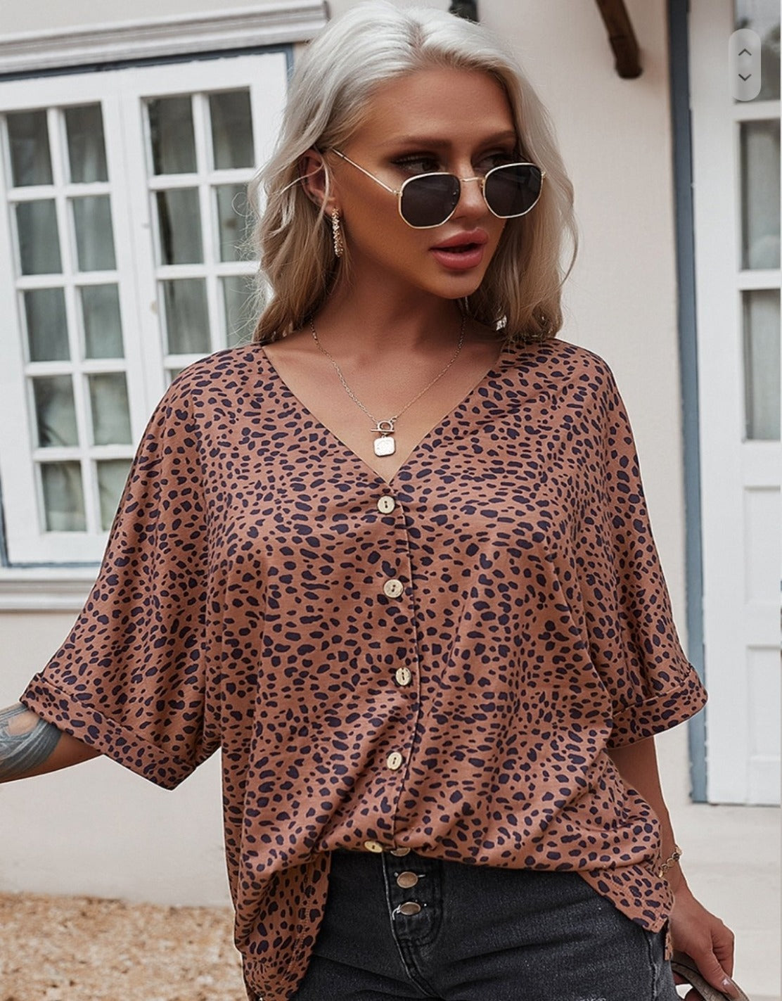 Cheetah Dot Shirt