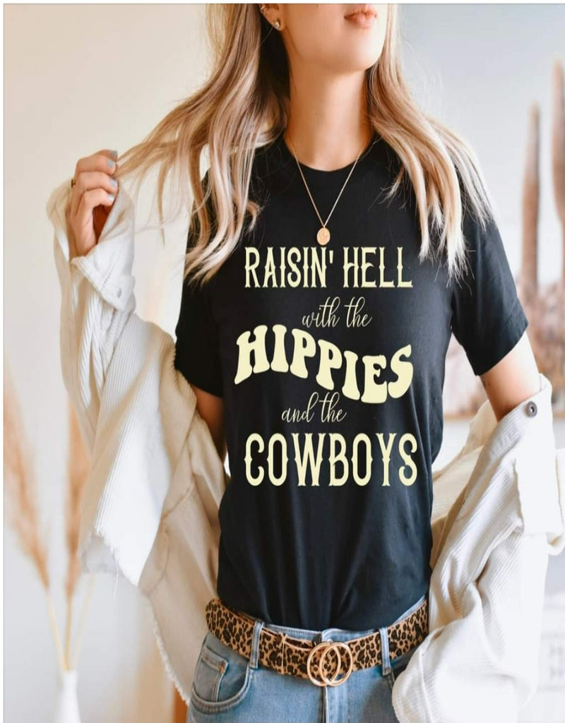 Hippies and Cowboys Shirt – Boldly Fashionable Boutique